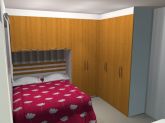 movel cx. branca - pt. cor - quarto/m²