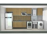 movel todo cor - cozinha/m²